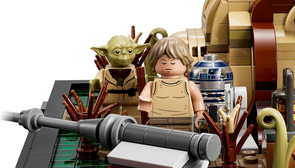 LEGO Star Wars 75330 Jedi Training auf Dagobah Diorama