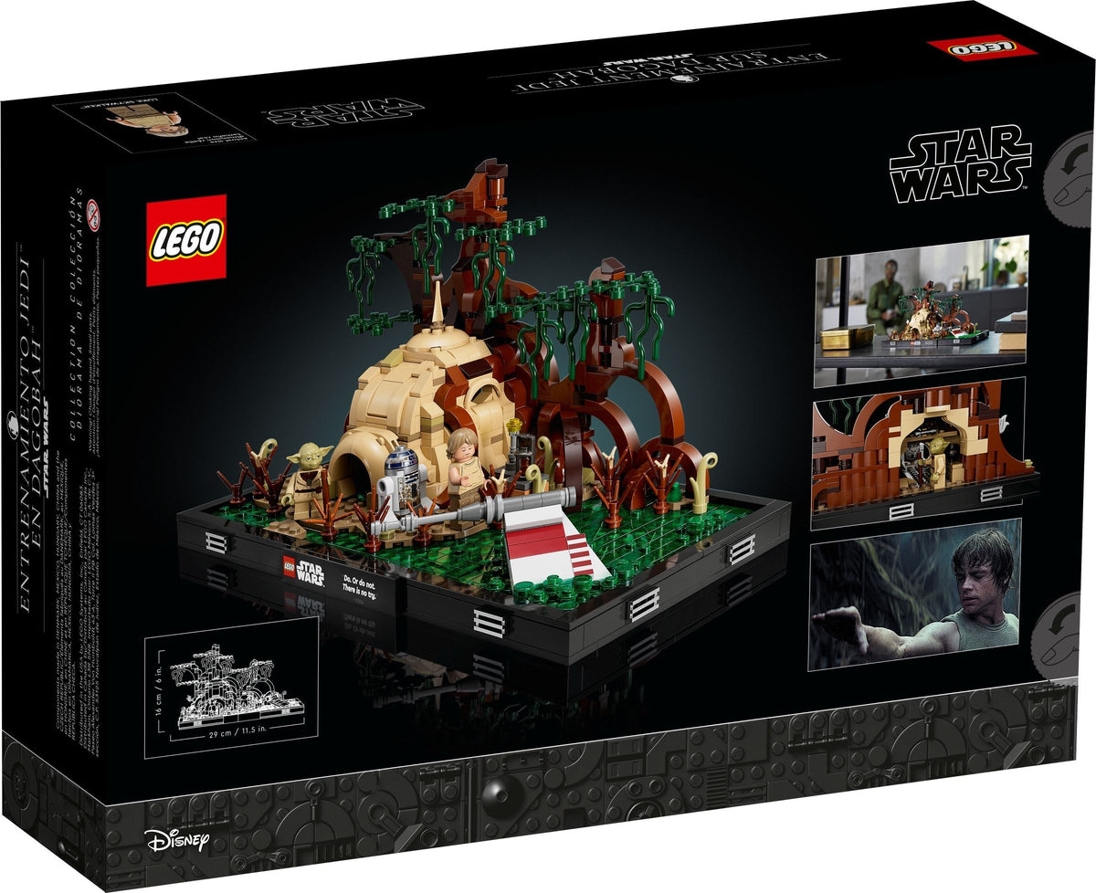 LEGO Star Wars 75330 Jedi Training auf Dagobah Diorama
