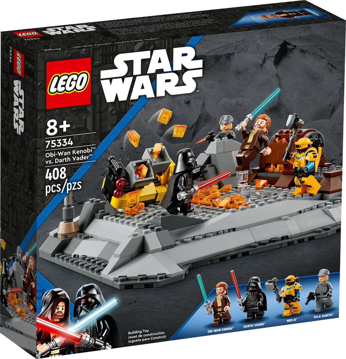 LEGO Star Wars 75334 Obi-Wan Kenobi vs. Darth Vader