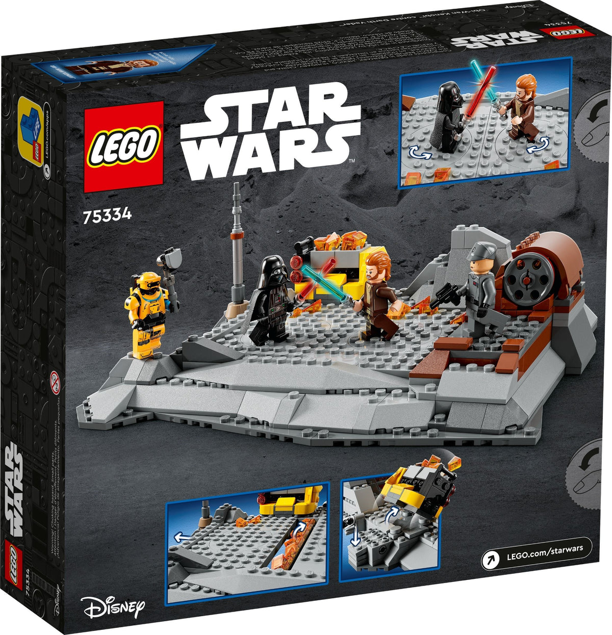 LEGO Star Wars 75334 Obi-Wan Kenobi vs. Darth Vader