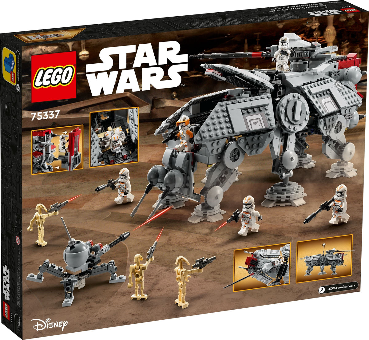 LEGO Star Wars 75337 AT-TE Walker
