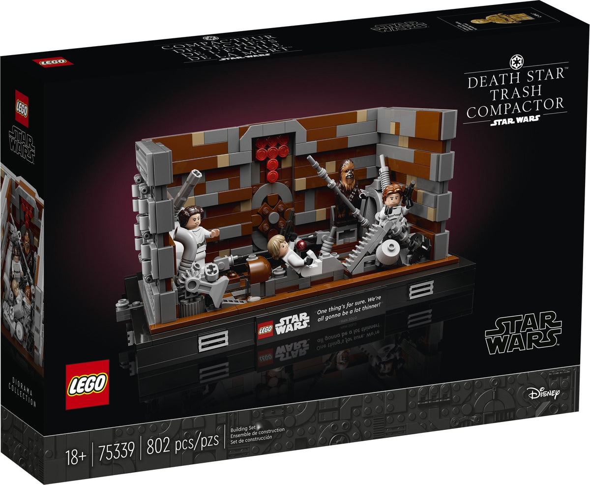 LEGO Star Wars 75339 Müllpresse im Todesstern – Diorama
