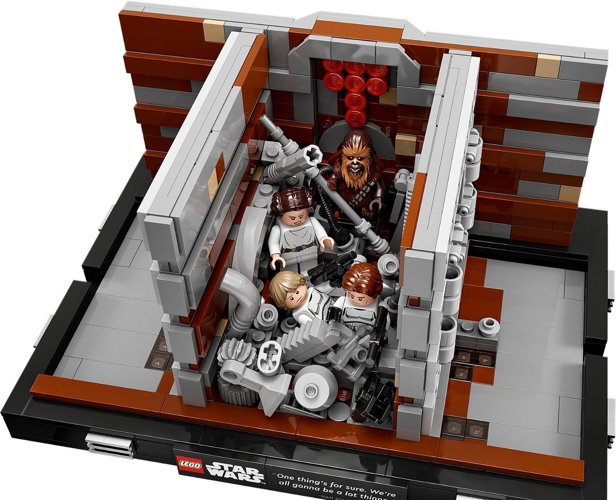 LEGO Star Wars 75339 Müllpresse im Todesstern – Diorama