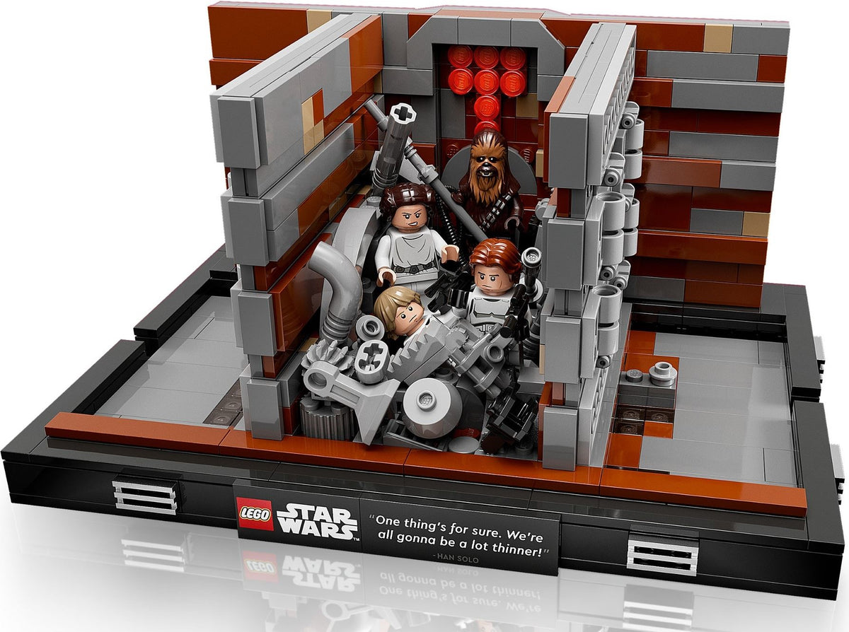 LEGO Star Wars 75339 Müllpresse im Todesstern – Diorama