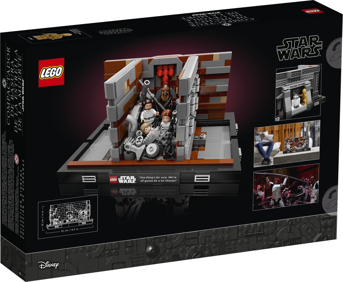 LEGO Star Wars 75339 Müllpresse im Todesstern – Diorama