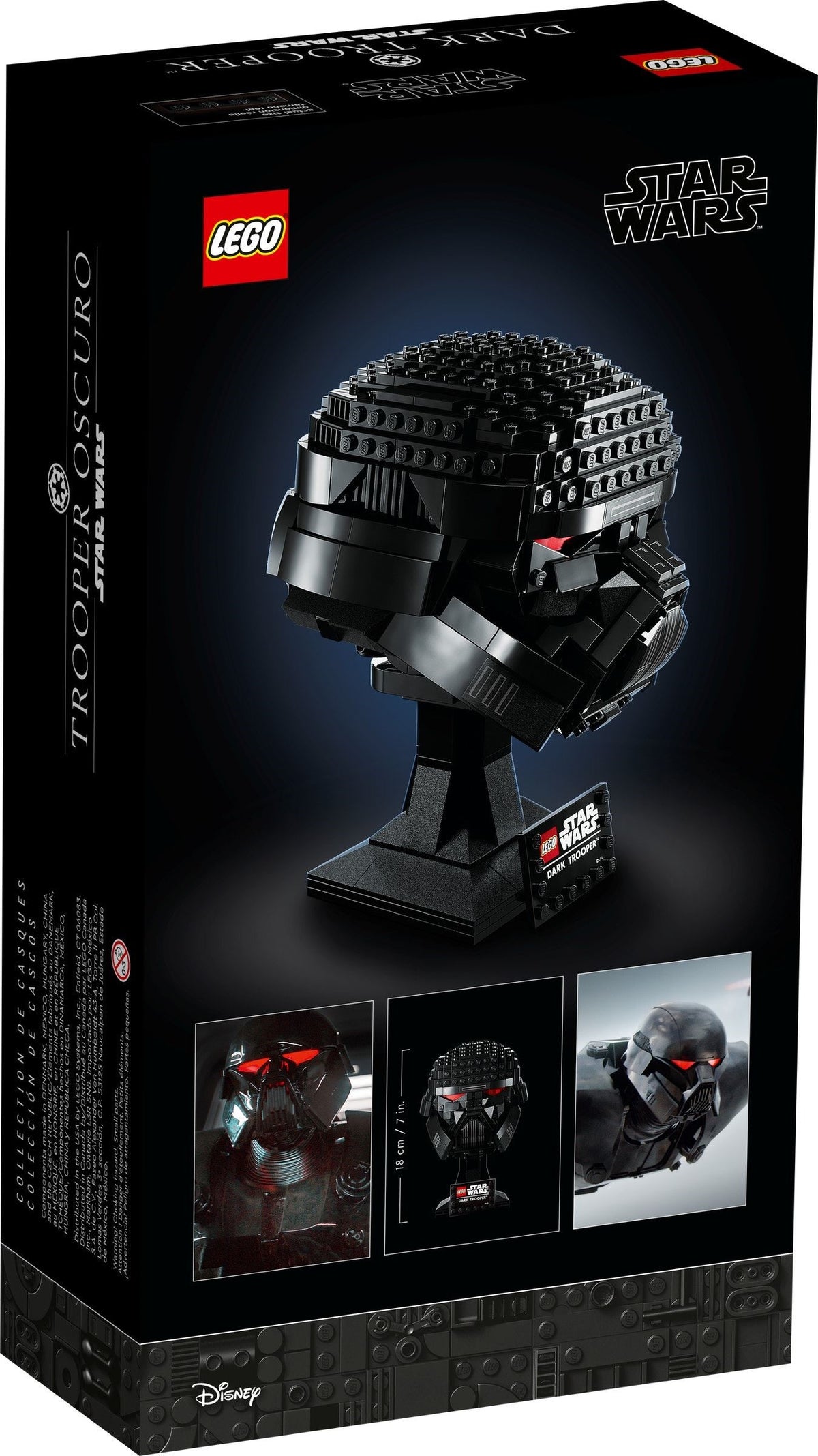 LEGO Star Wars 75343 Dark Trooper Helm