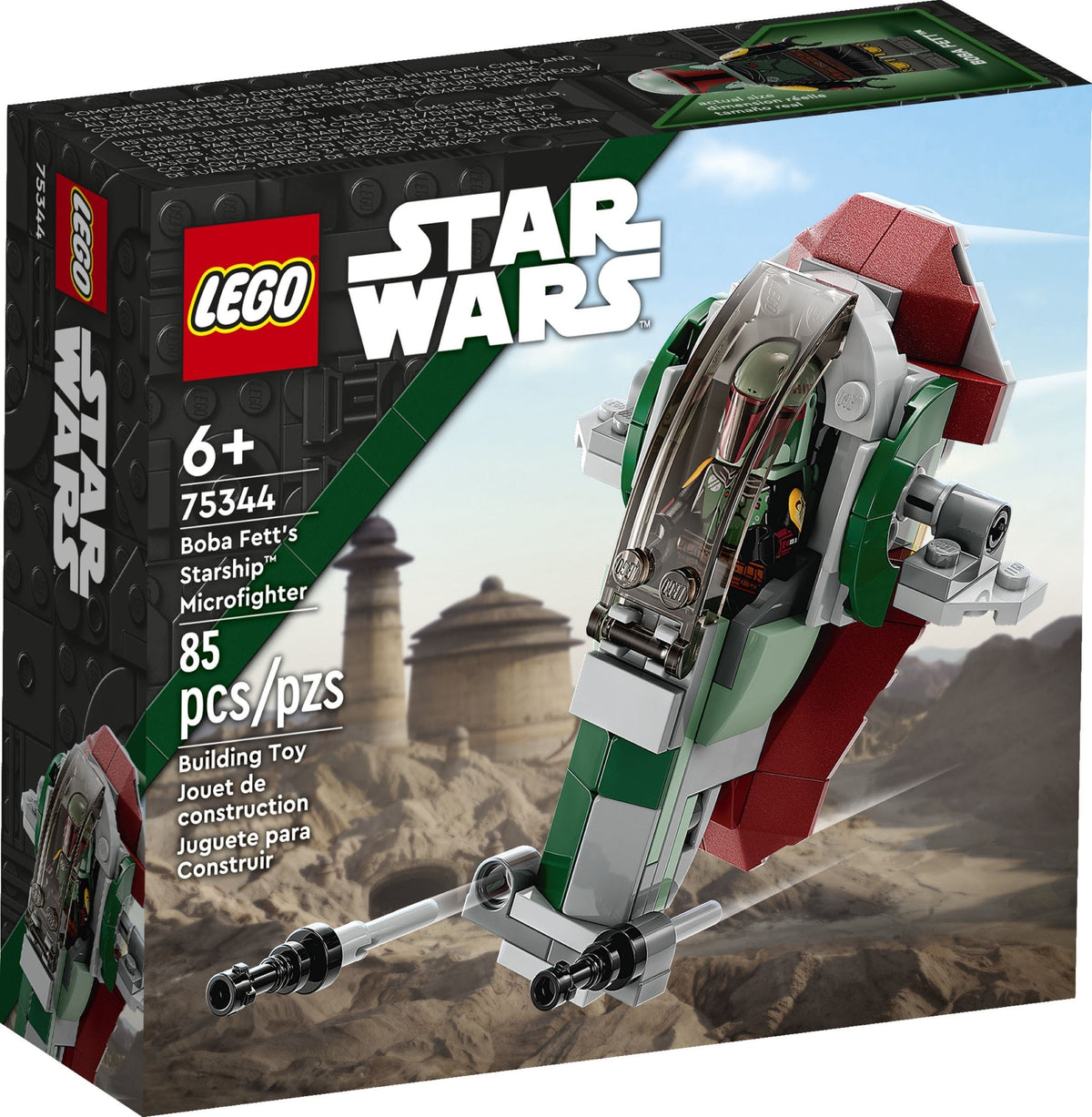 LEGO Star Wars 75344 Boba Fetts Starship – Microfighter