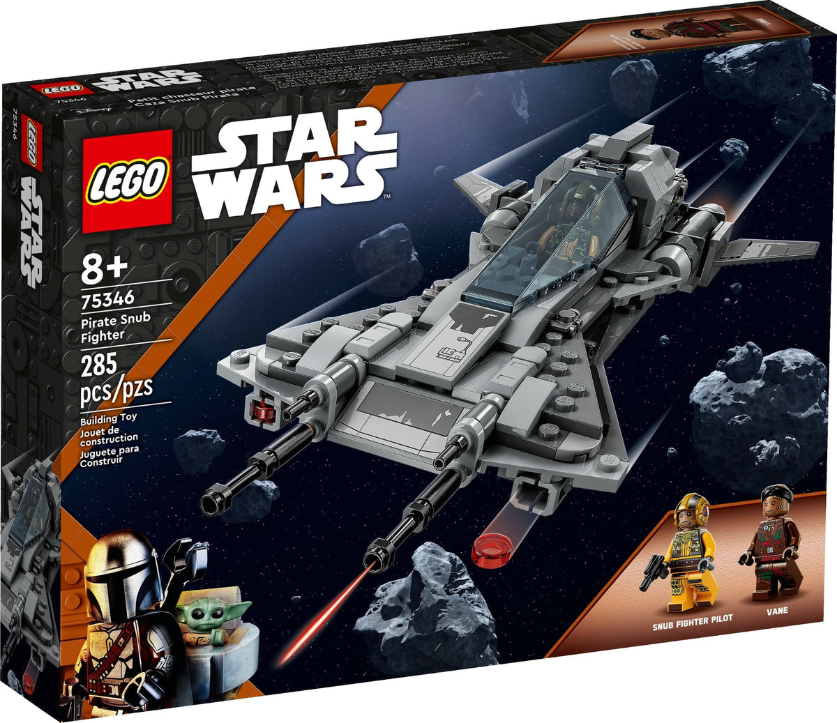 LEGO Star Wars 75346 SNUBFIGHTER DER PIRATEN MIT ZITATFLIESE