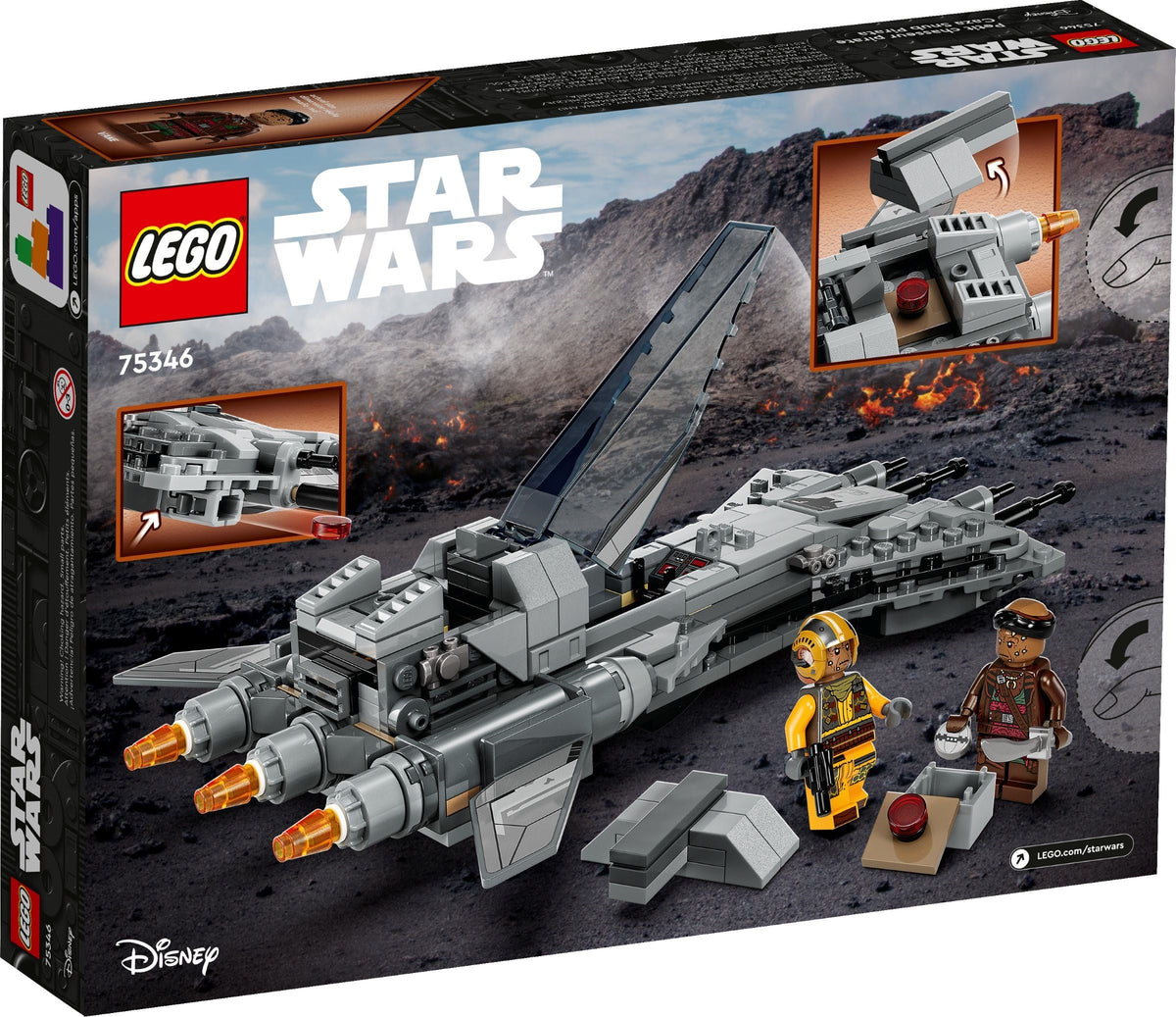 LEGO Star Wars 75346 SNUBFIGHTER DER PIRATEN MIT ZITATFLIESE