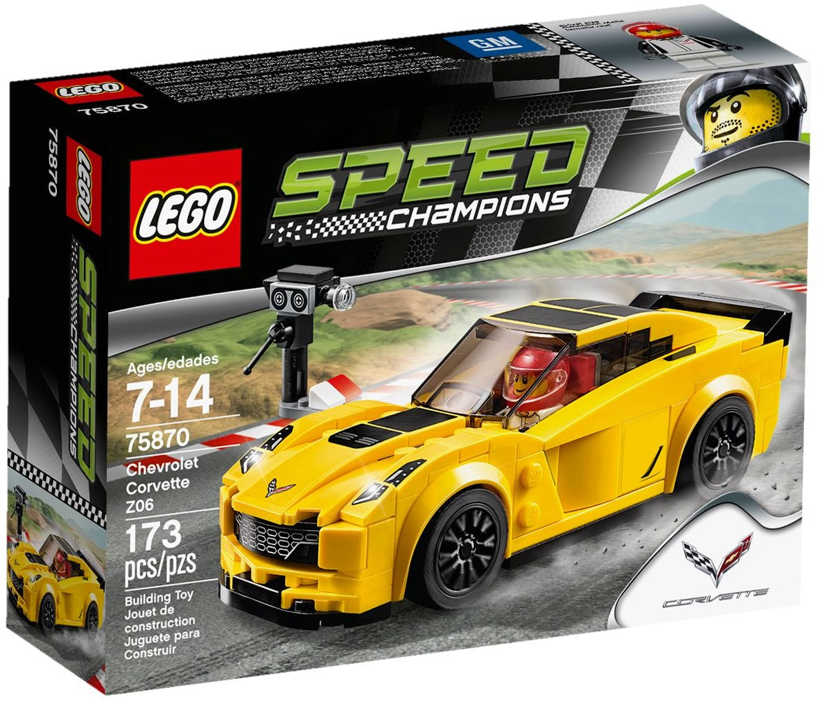LEGO Speed Champions 75870 Chevrolet Corvette Z06