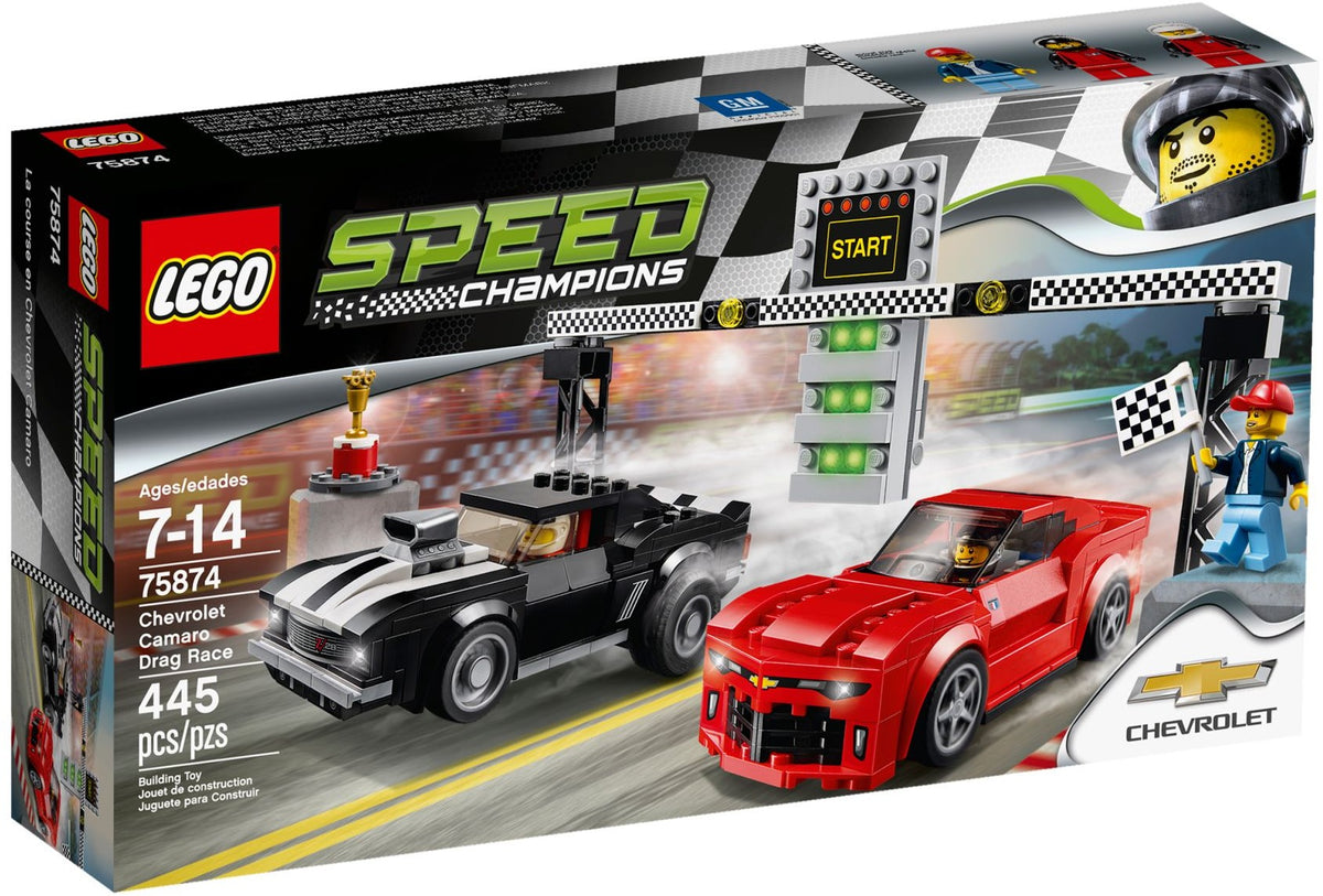LEGO Speed Champions 75874 Chevrolet Camaro Drag Race