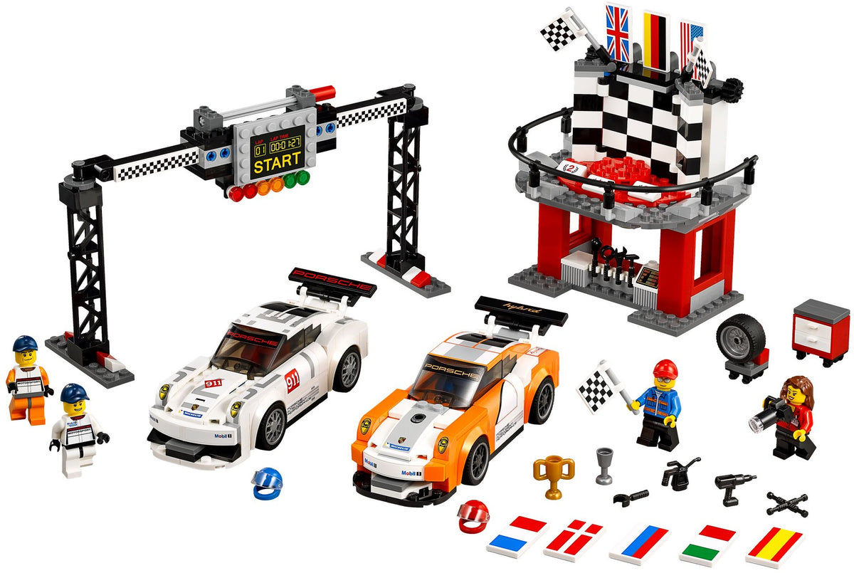 LEGO Speed Champions 75912 Porsche 911 GT Ziellinie