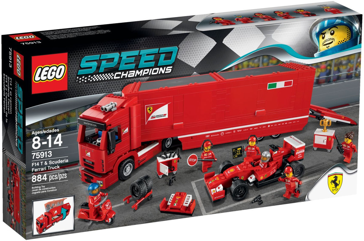 LEGO Speed Champions 75913 F14 T &amp; Scuderia Ferrari Truck
