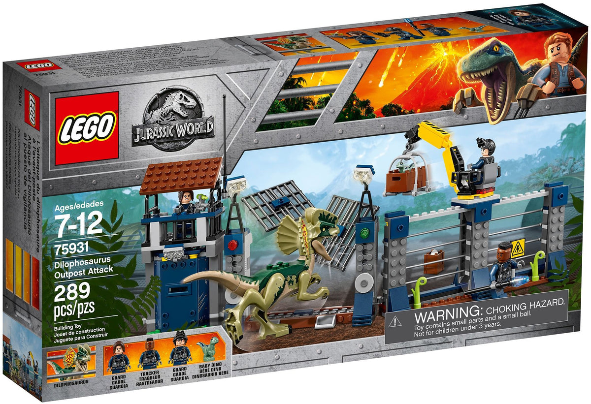 LEGO JURASSIC World 75931 Angriff des Dilophosaurus