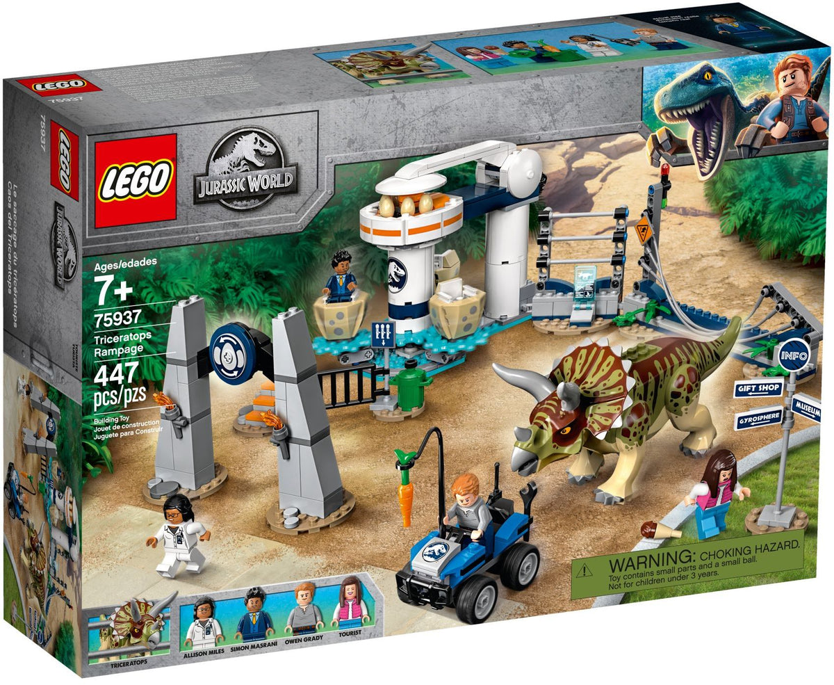 LEGO JURASSIC WORLD 75937 TRICERATOPS-RANDALE