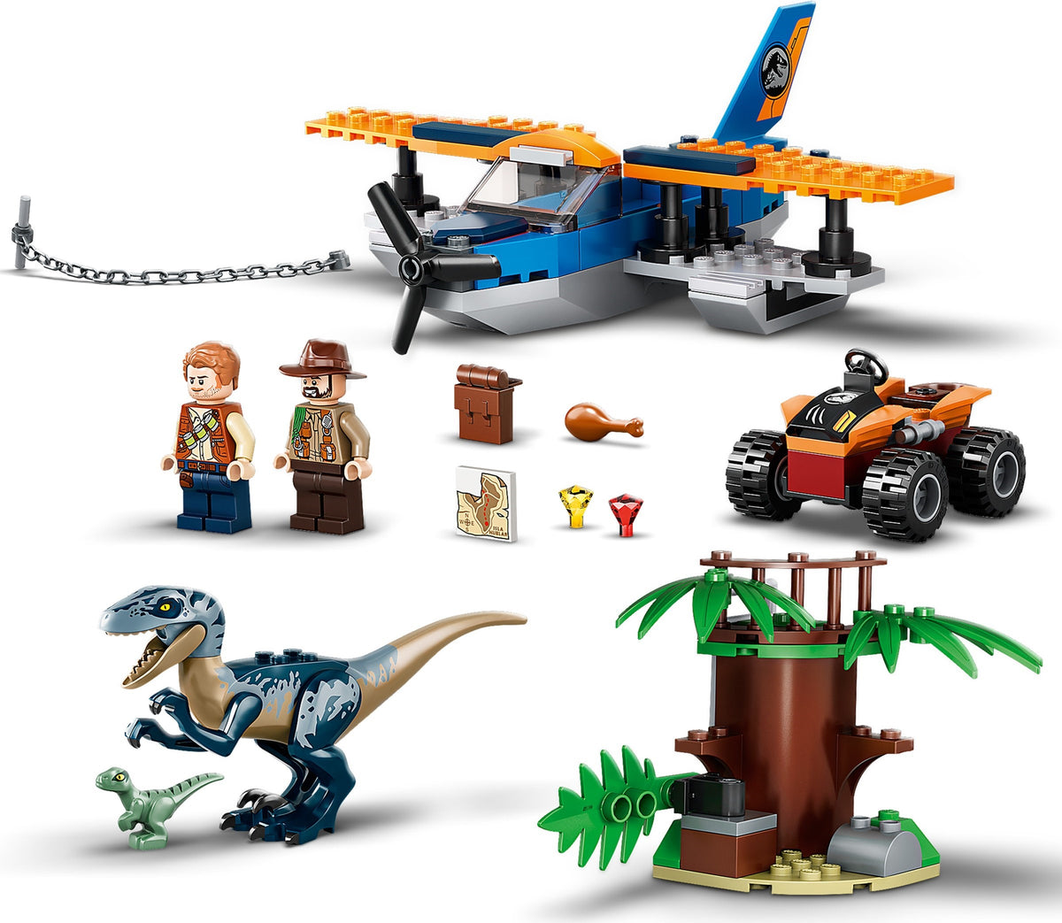 LEGO JURASSIC WORLD 75942 JAGD AUF BLUE