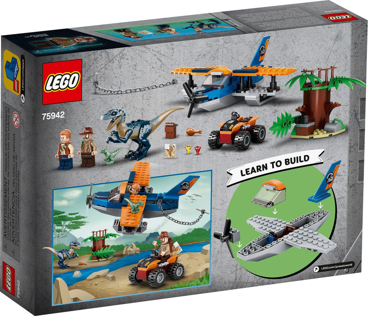 LEGO JURASSIC WORLD 75942 JAGD AUF BLUE
