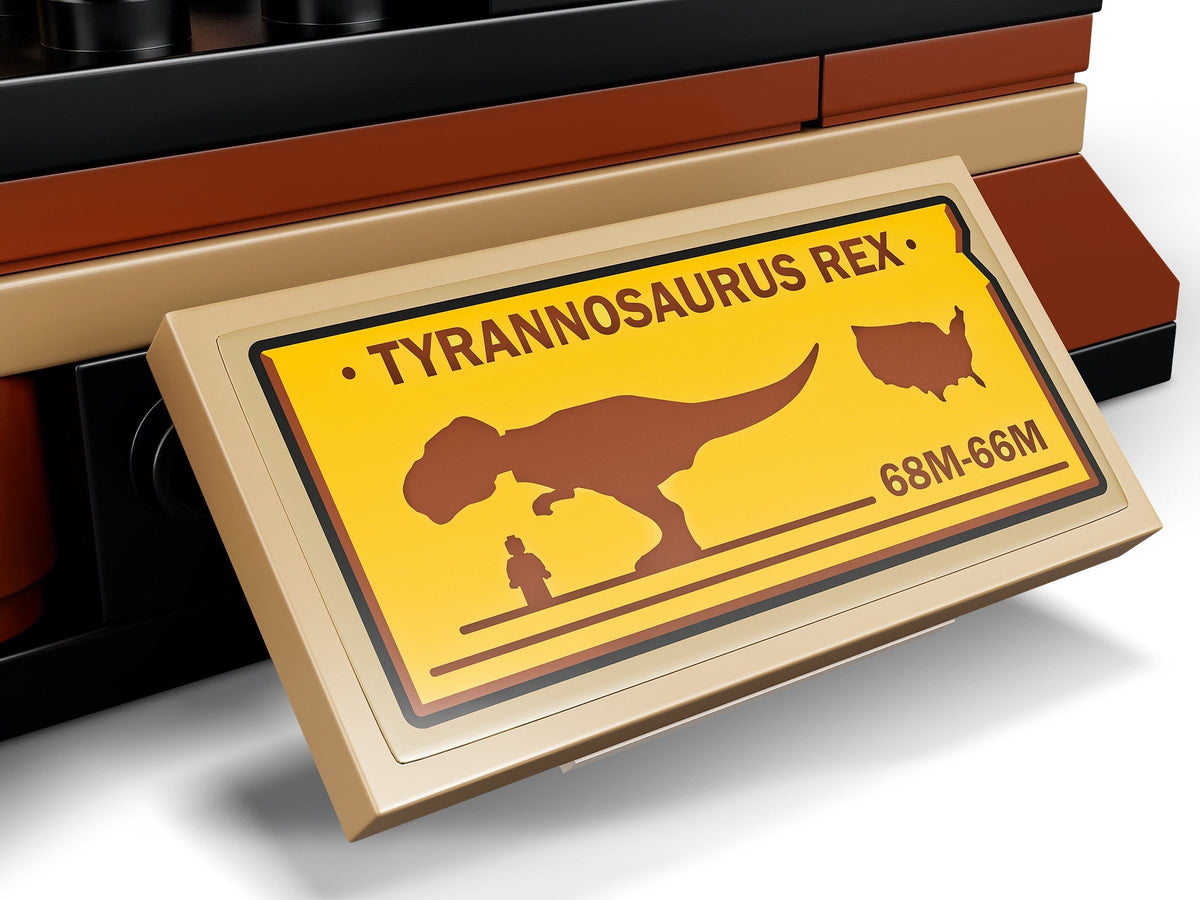 LEGO JURASSIC WORLD 76940 T. REX-SKELETT IN DER FOSSILIENAUSSTELLUNG