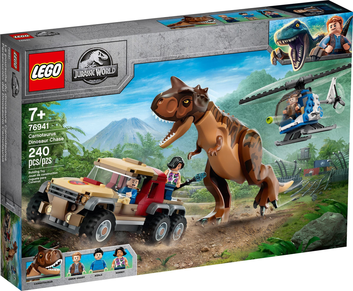 LEGO JURASSIC WORLD 76941 VERFOLGUNG DES CARNOTAURUS