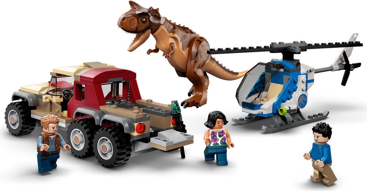 LEGO JURASSIC WORLD 76941 VERFOLGUNG DES CARNOTAURUS