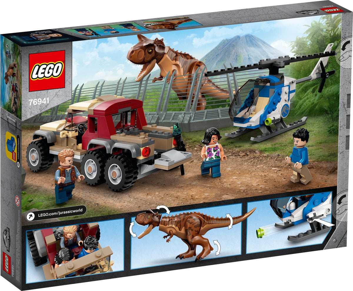 LEGO JURASSIC WORLD 76941 VERFOLGUNG DES CARNOTAURUS