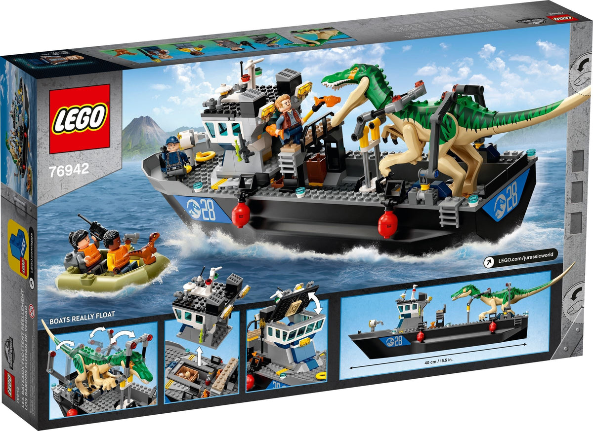 LEGO JURASSIC WORLD 76942 FLUCHT DES BARYONYX