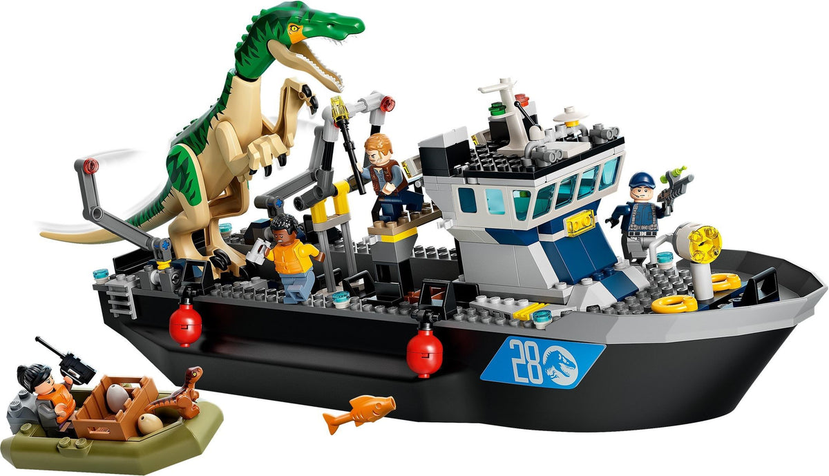 LEGO JURASSIC WORLD 76942 FLUCHT DES BARYONYX