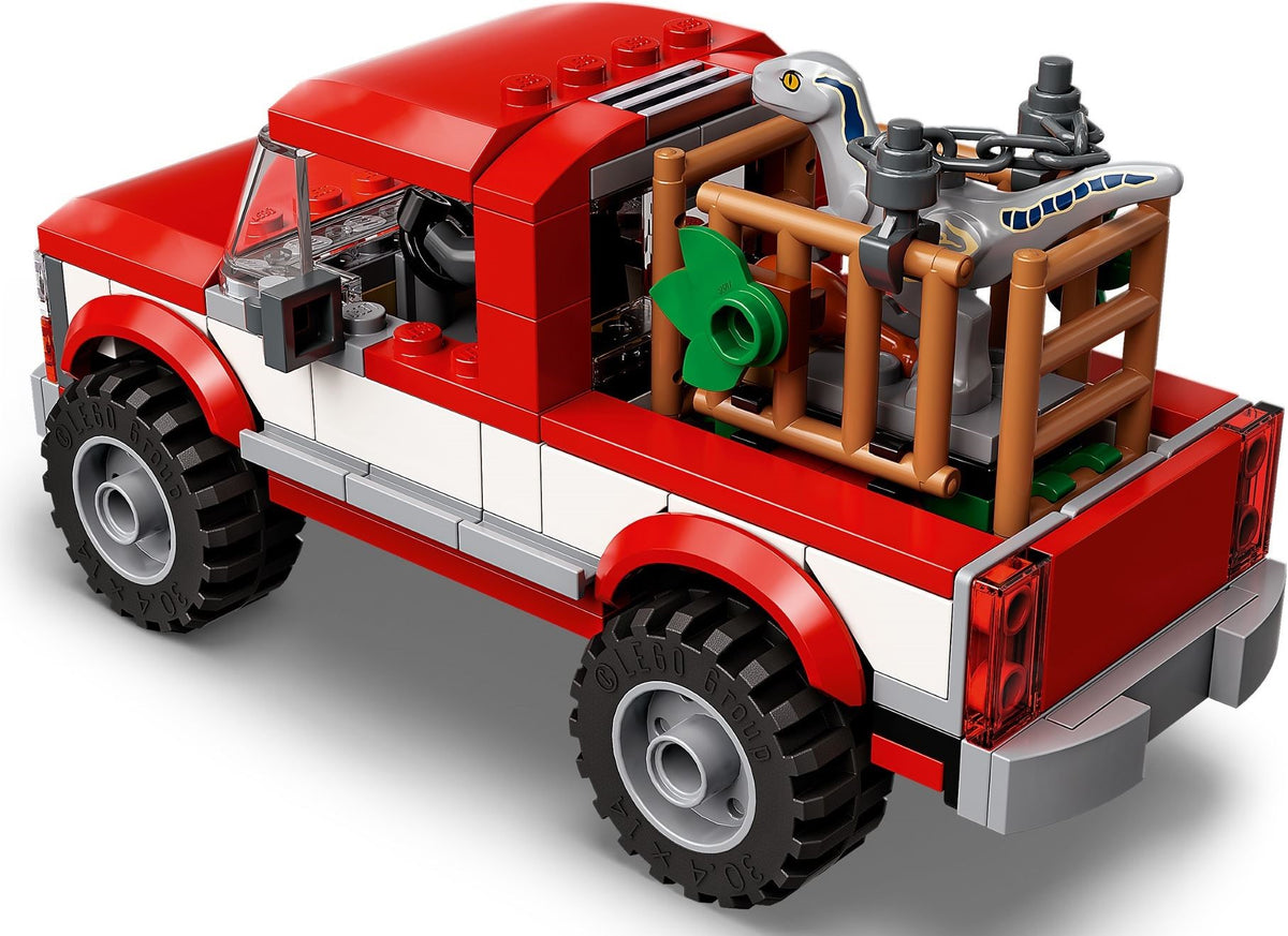 LEGO JURASSIC WORLD  76946 BLUE &amp; BETA IN DER VELOCIRAPTOR-FALLE