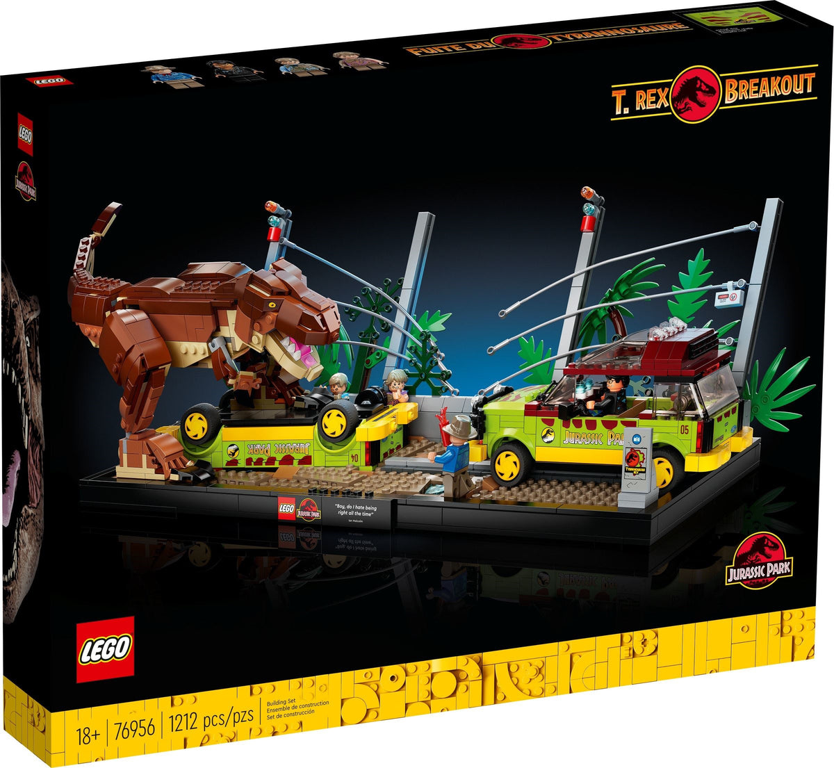 LEGO JURASSIC PARK 76956 AUSBRUCH DES T. REX