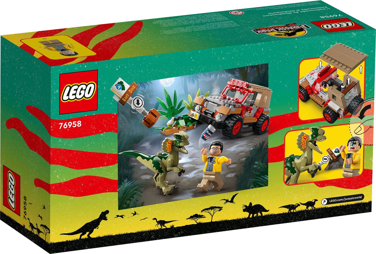 LEGO JURASSIC PARK 76958 HINTERHALT DES DILOPHOSAURUS