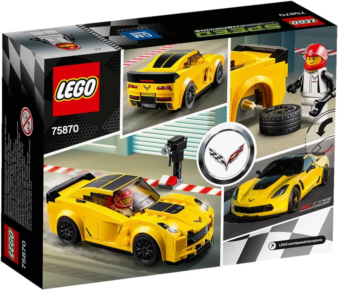 LEGO Speed Champions 75870 Chevrolet Corvette Z06