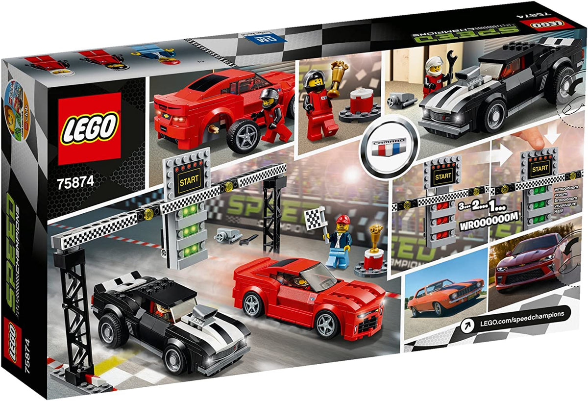 LEGO Speed Champions 75874 Chevrolet Camaro Drag Race