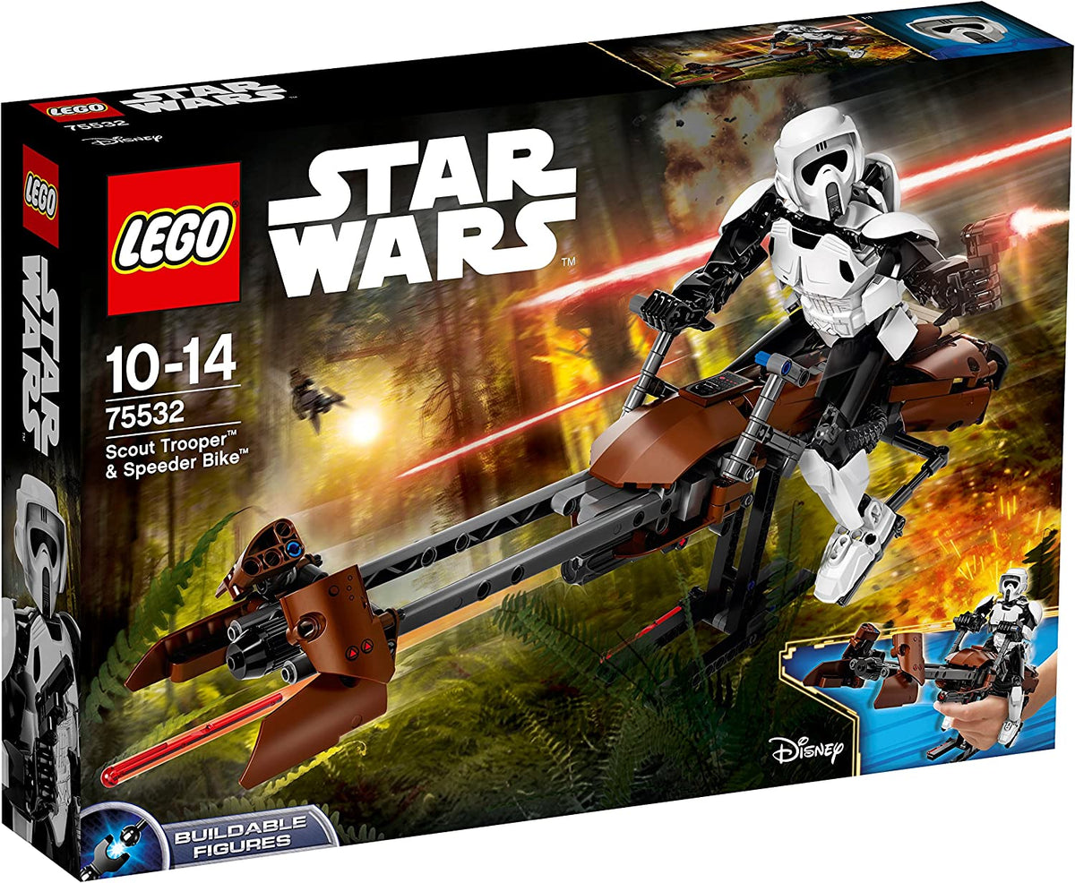 LEGO Star Wars 75532 Scout Trooper &amp; Speeder Bike