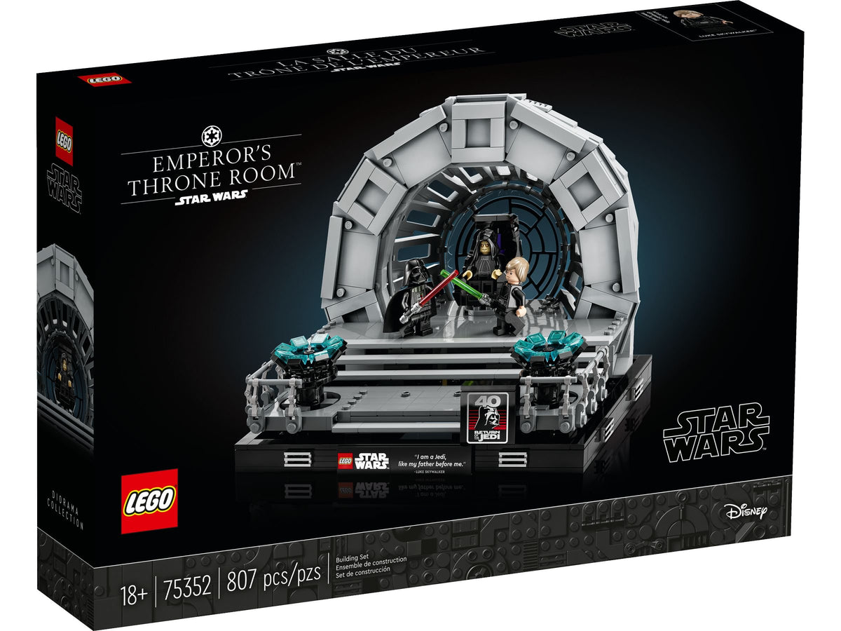 LEGO Star Wars 75352 THRONSAAL DES IMPERATORS - DIORAMA